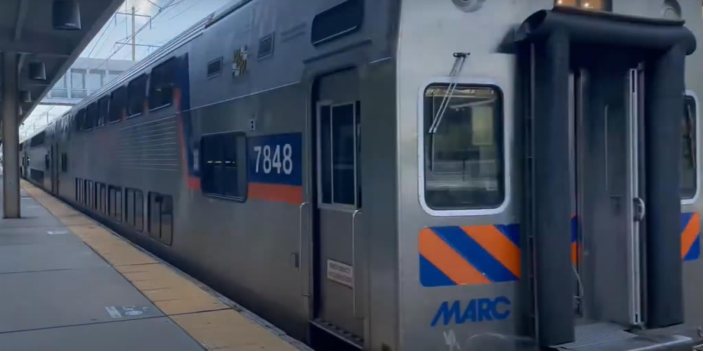 MARC Train BWI Marshall airport